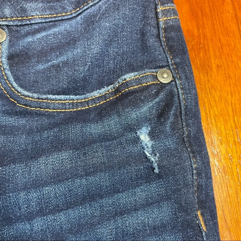 LOFT curvy skinny jeans